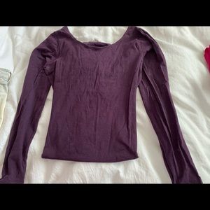 Garage open back shirt